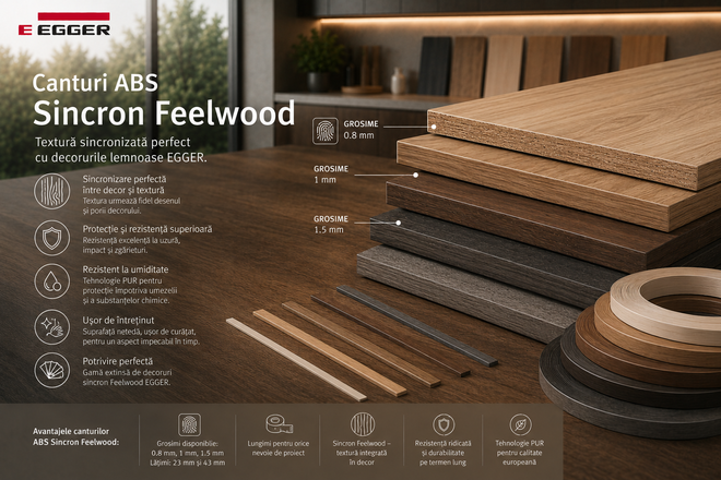 Canturi ABS sincron Feelwood